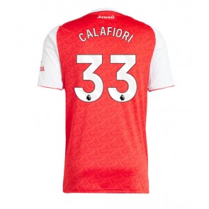 Arsenal Riccardo Calafiori #33 Replika Hjemmebanetrøje 2025-26 Kortærmet
